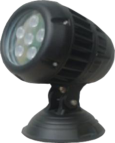 Outdoor-Spiess-Spot-RGB (18  Watt, D-86 x 99 mm +SP175 m)