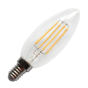 LED E14 Eco-d Kerze filamente (4 Watt, 100x35mm)