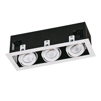 LED Grill Downlight Reflektor (3x25 Watt, 325x125x135mm)