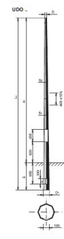 LED-Straßenleuchten-Industrieleuchten 30W 40W